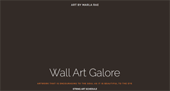 Desktop Screenshot of marla-rae.com